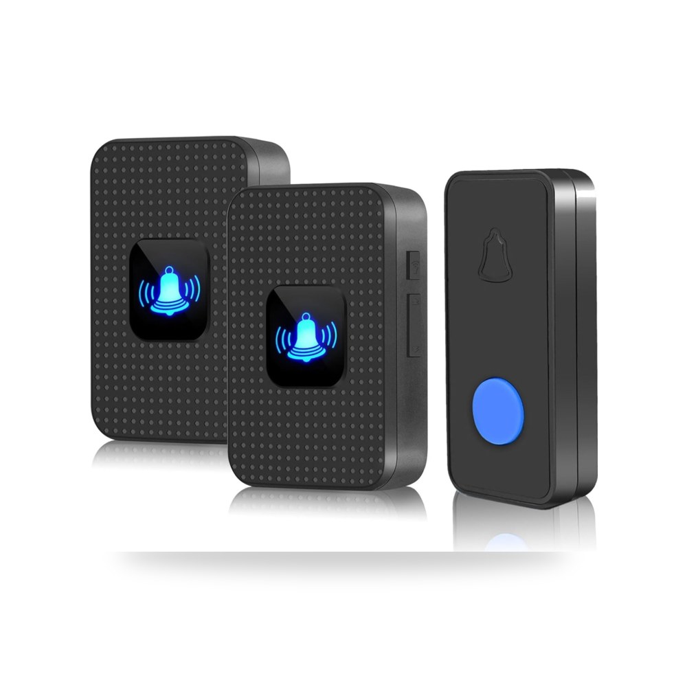طقم ان نيوفينت مجموعة جرس باب لاسلكي، فلاش موديل IP55