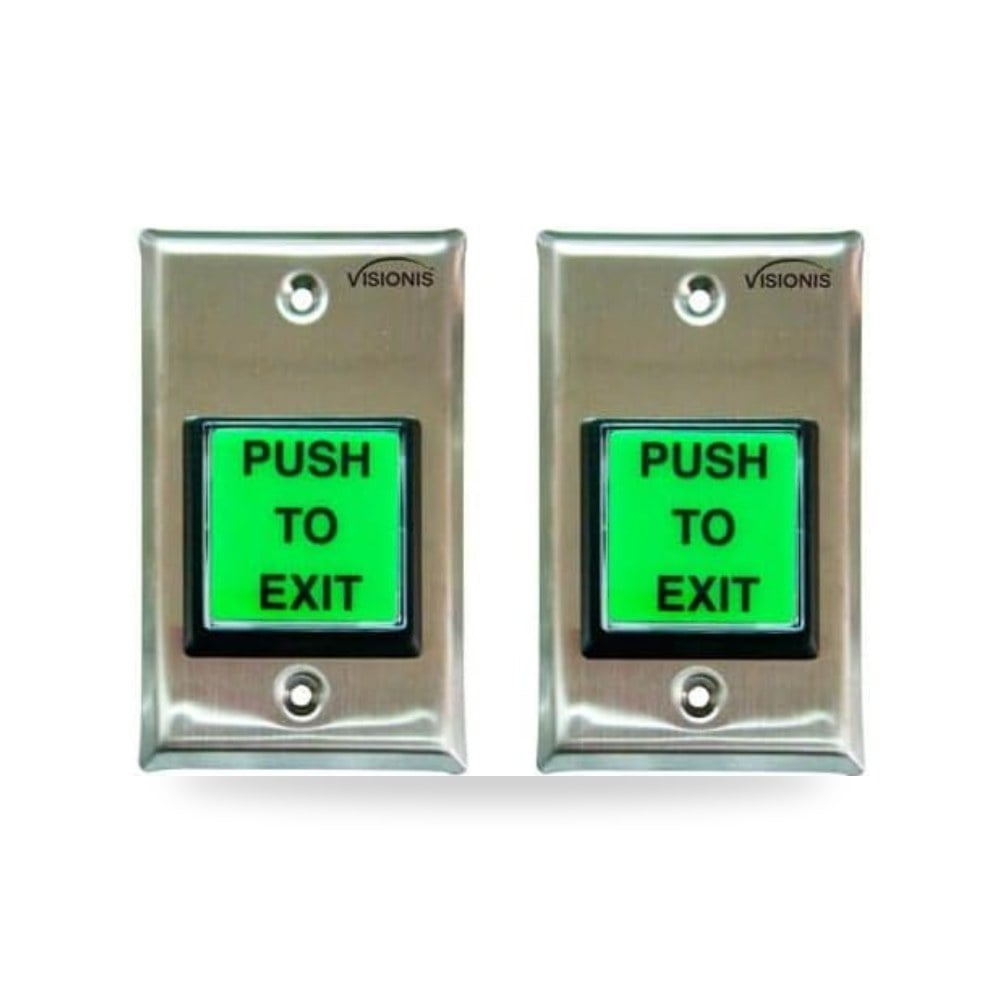 فيجنيس زر ضغط للخروج مربع اخضر FPC-7491 VIS-7000 للتحكم
