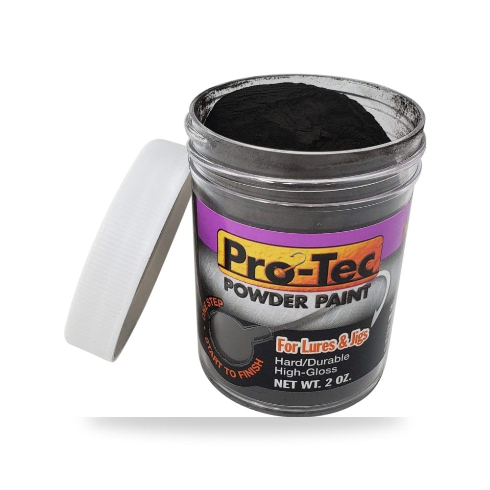 Component Pro Tec Powder Paint 2 اونصة أسود القسم برو-تيك