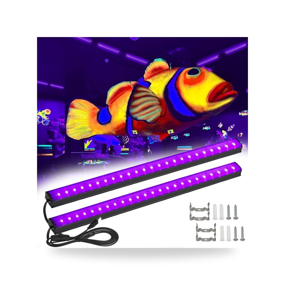 شريط اضاءة LED اسود 15 واط USB للحفلات المتوهجة، شريط اضاءة