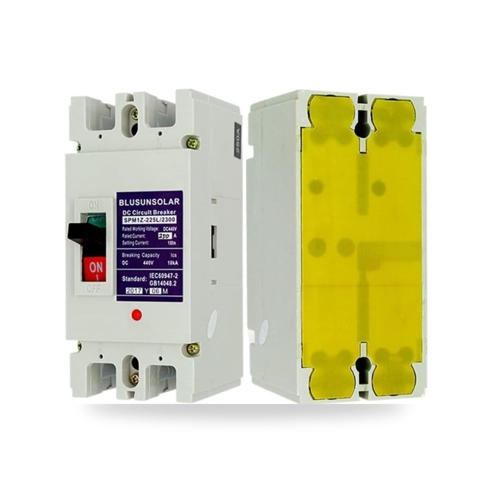 طقم مجموعة قطعتين 63A 160A 200A 250A PV حافظة موديل DC440V