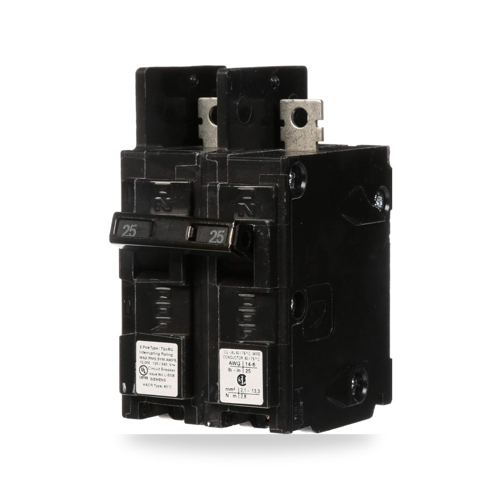 القواطع توزيع الكهرباء والفواصل والصمامات SIEMENS موديل 25-Amp