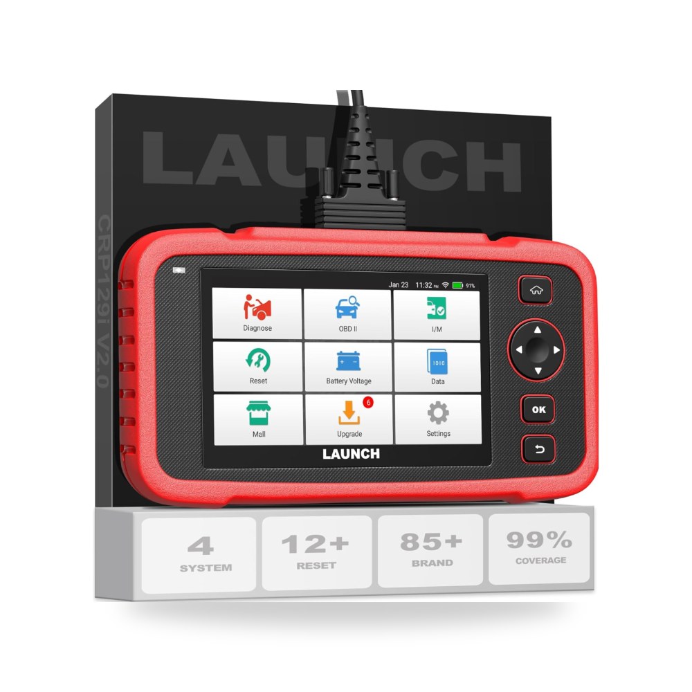 جهاز تشخيص اعطال السيارة CRP129i 2.0 OBD2 4 لونش