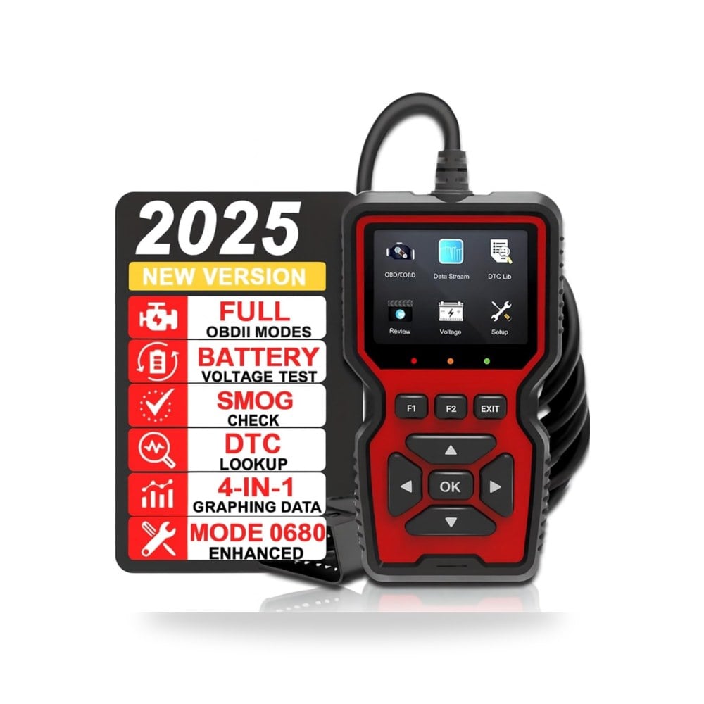 أداة تشخيص وماسح ضوئي OBD2 وقارئ كود فحص المحرك وماسح ضوئي