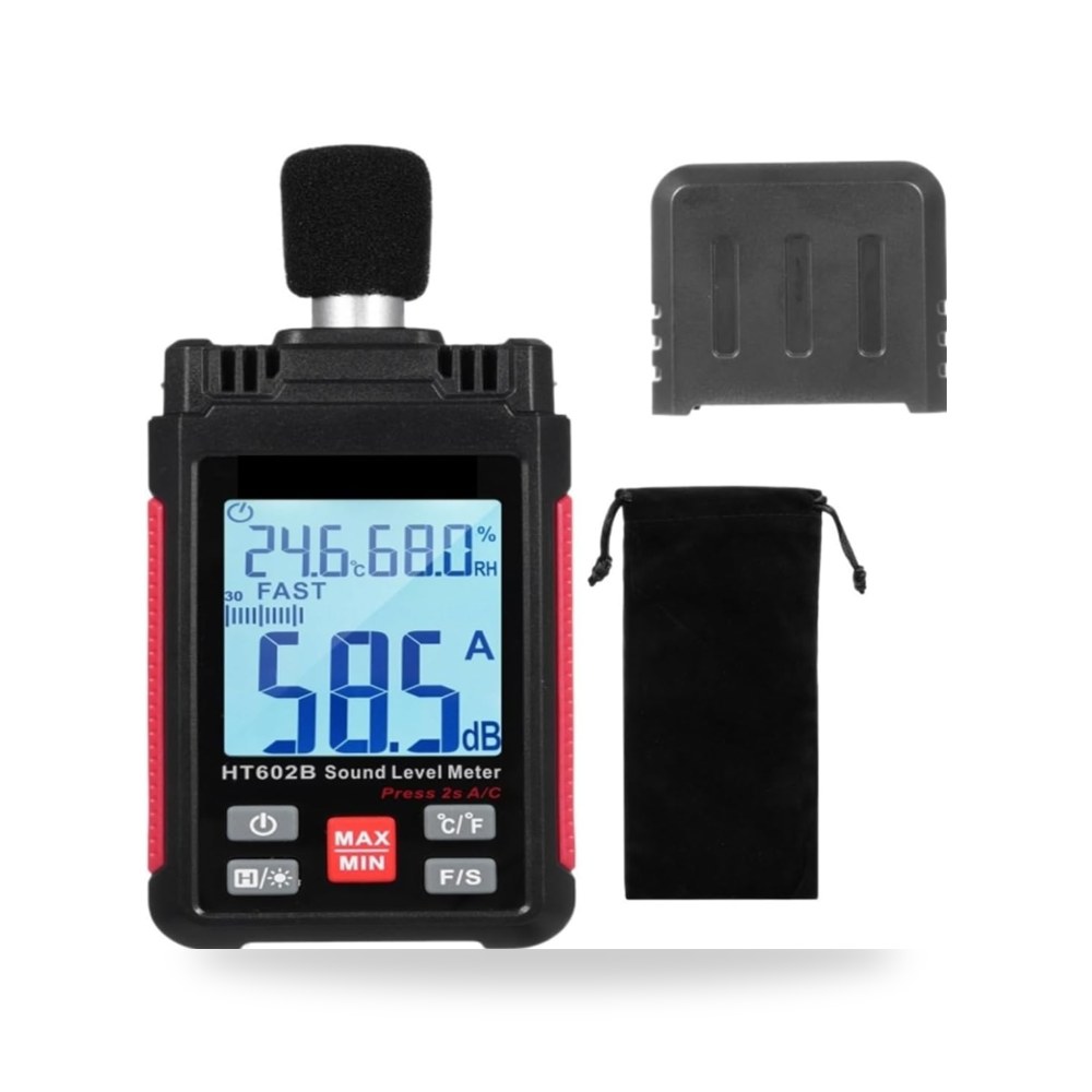 مقياس ديسيبل متر مستوى الصوت متر المحمولة SPL متر 30-130dB
