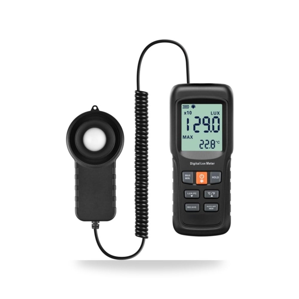 مقياس ضوء، مقياس الضوء الرقمي Luxometer احترافي LED لوكس