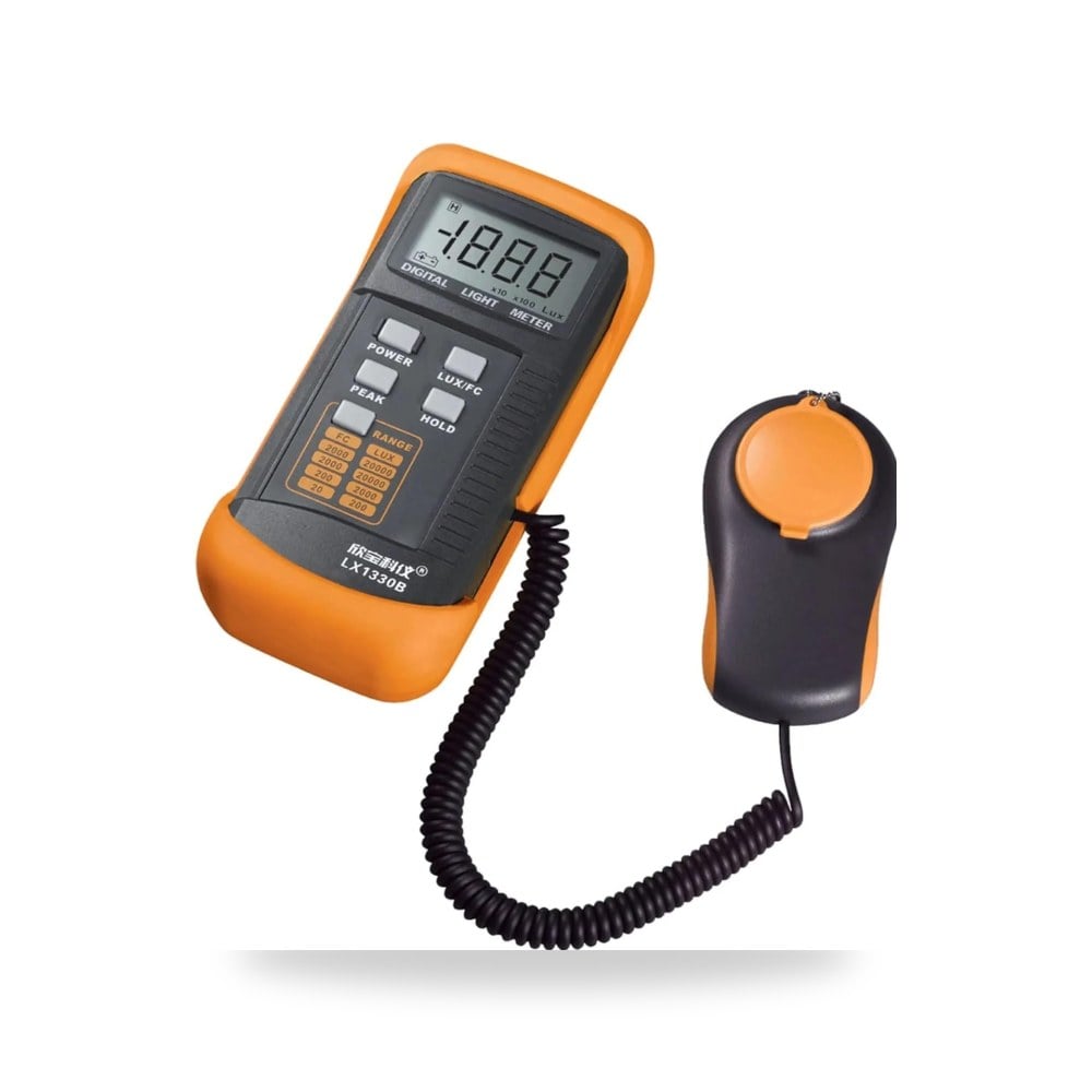 مقياس ضوء، مقياس ضوء LX1330B عالي الدقة رقمي لوكس