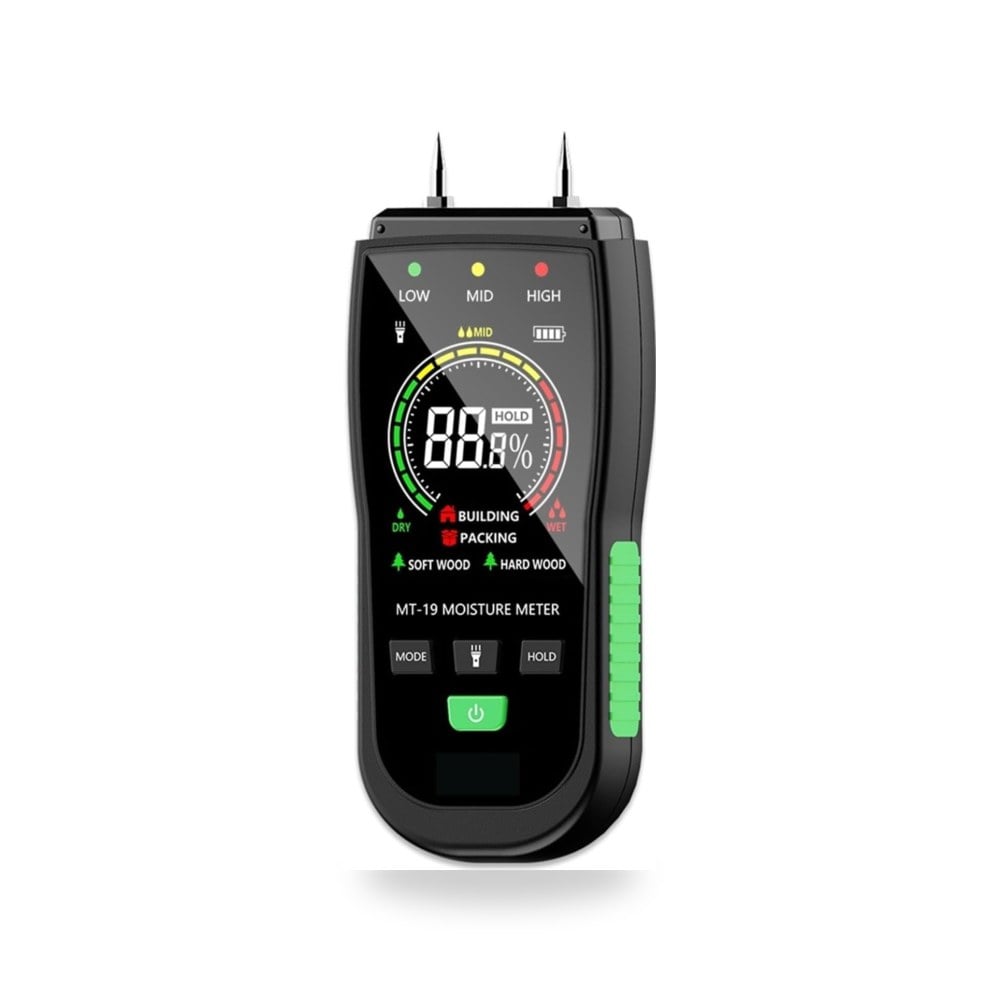 مقياس الرقمية الخشب مقياس رطوبة الخشب اختبار موديل MT19C