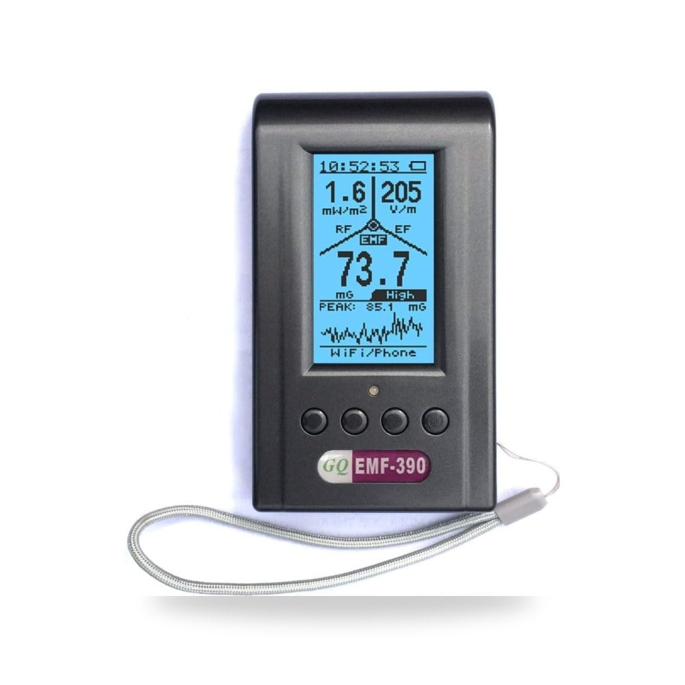مقياس اي ام اف متطور جي كيو EMF-390 متعدد المجالات 3 في 1