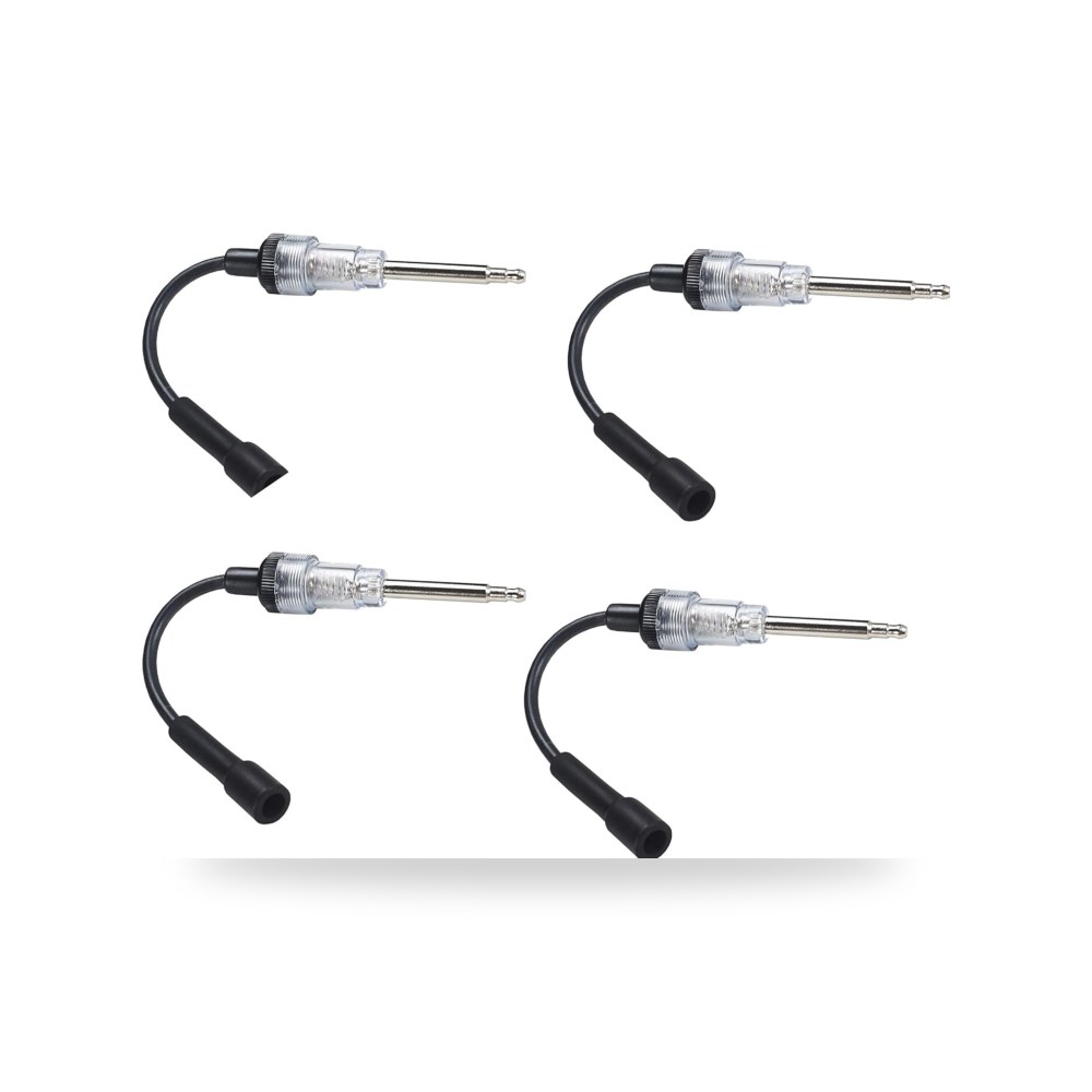 اينا مجموعة من 4 قطع اختبار اشعال المحرك 6-12 فولت متوافقة