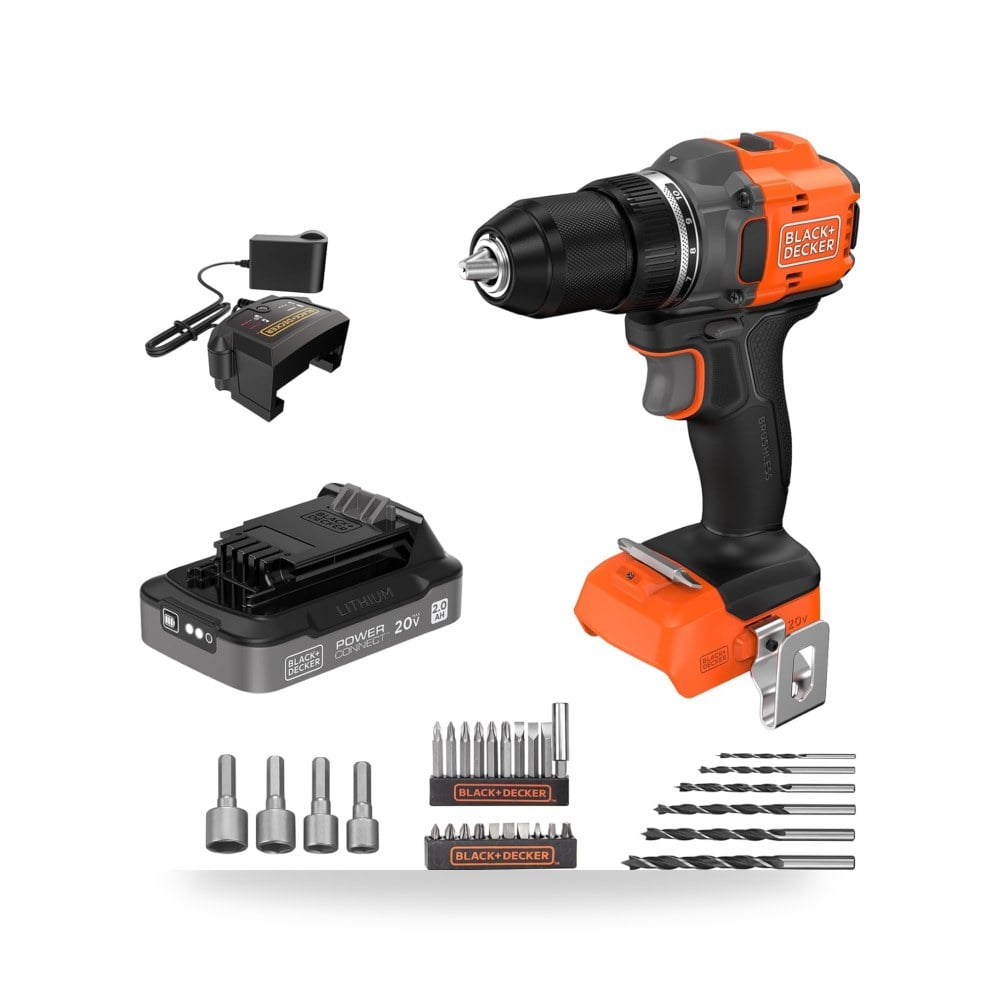 المثاقب والدريلات الكهربائية واللاسلكية أسود BLACK+DECKER