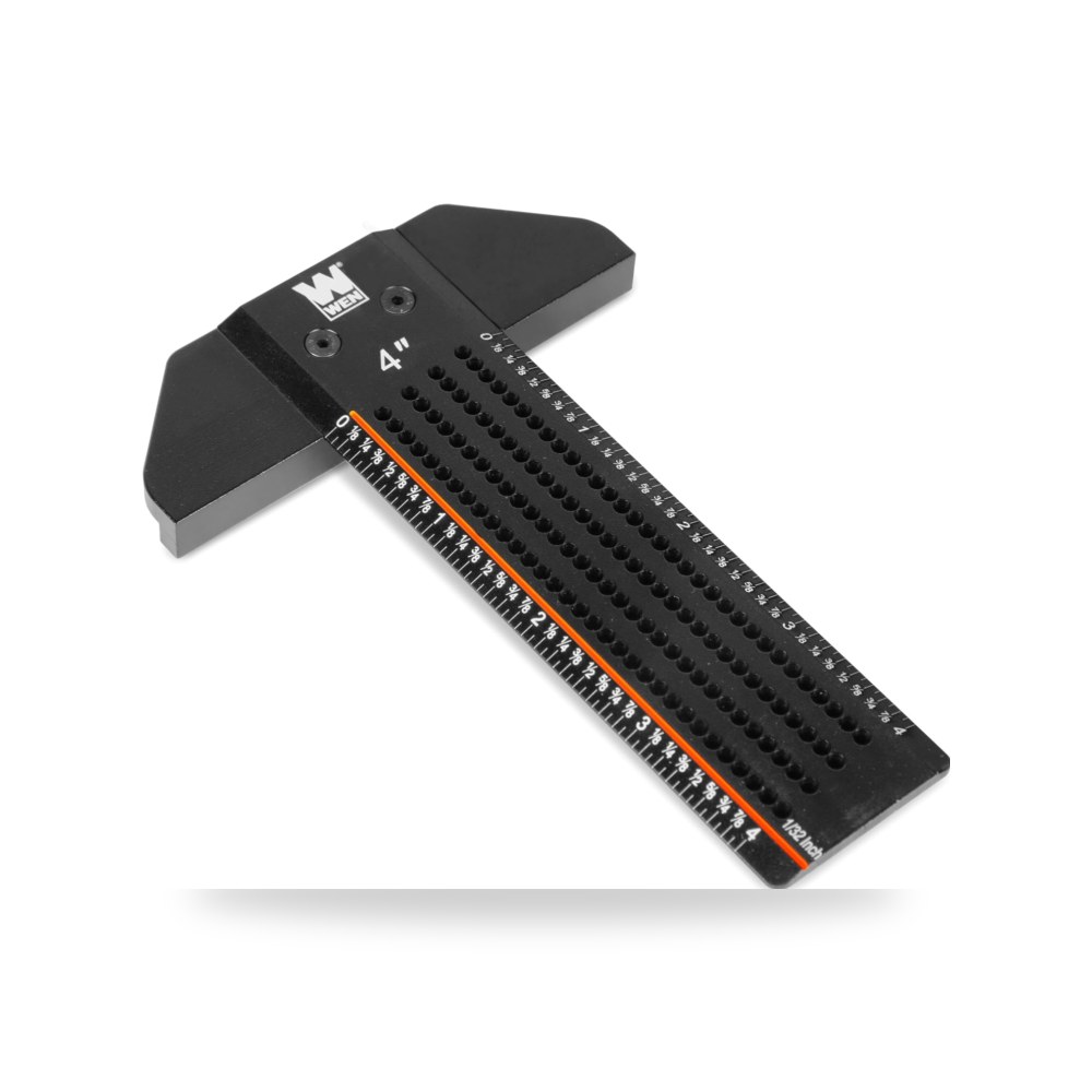 دابليو اي ان مسطرة علامات على شكل حرف T مقاس 4 انش (ME804R)