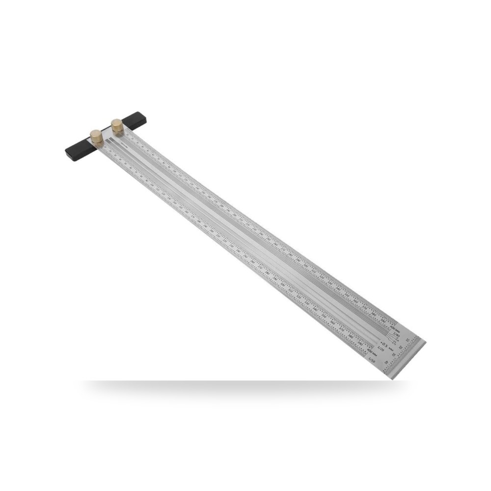المساطر ومربعات الزوايا والمناقل الهندسية صلب كريفوكت موديل 0-400mm