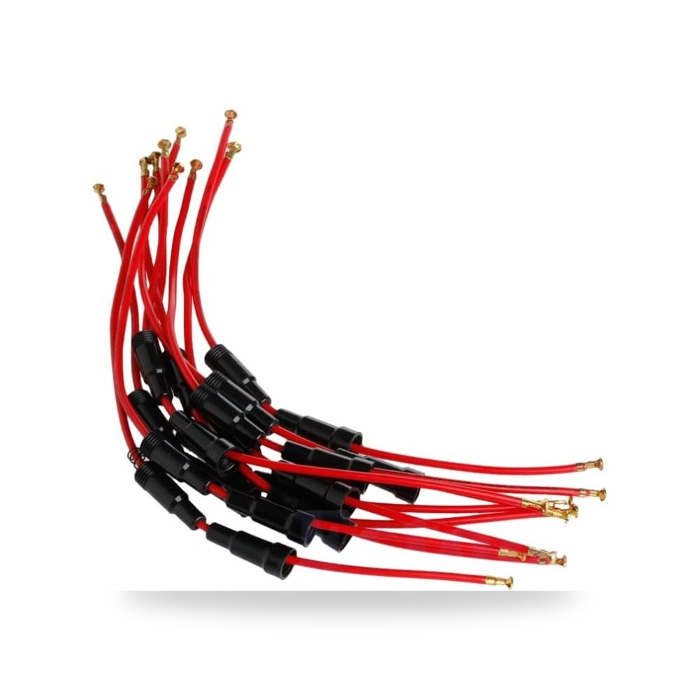 المصاهر والحاملات طقم 10 قطع 10pcs مقاس 22AWG موديل In-Line