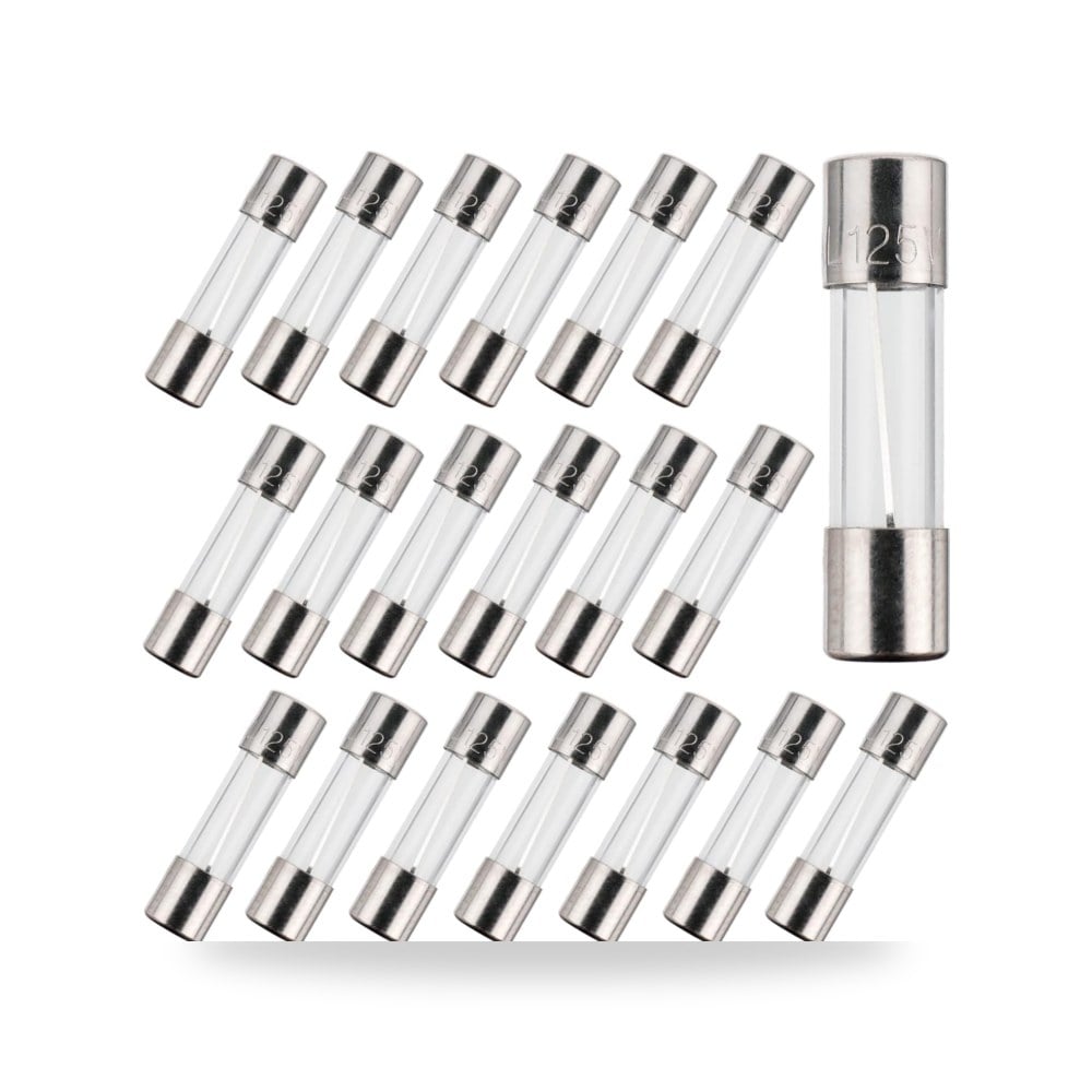 بوجاك F5AL125V 5x20mm 5A 125V فيوز 0.2x0.78 بوصة 5 أمبير