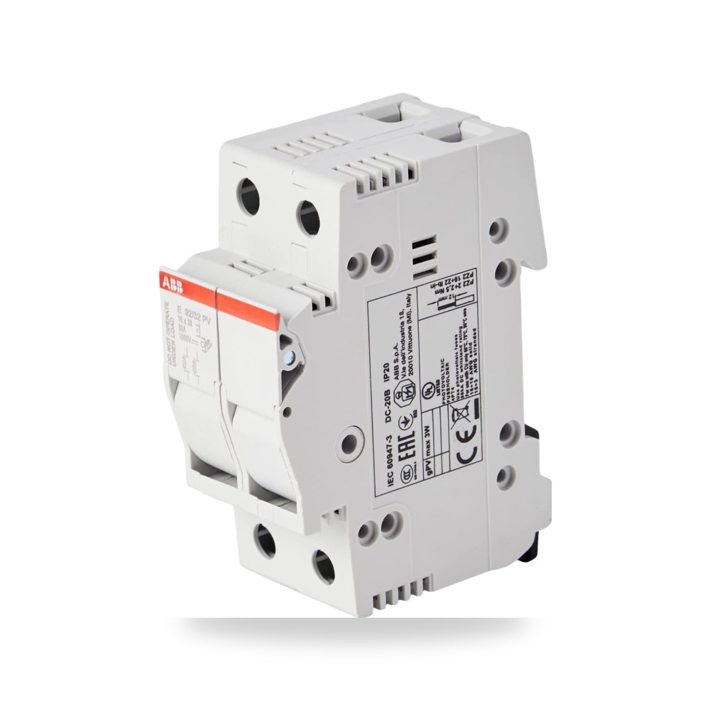ABB حامل فيوز مصغر E92 - 32PV على شكل حرف D 32