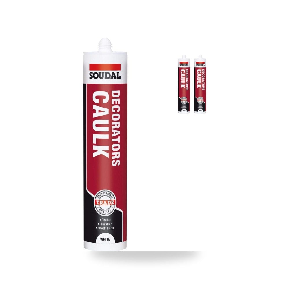 حزمة من 2 قطعة، سودال Decorator Caulk Filling Filler