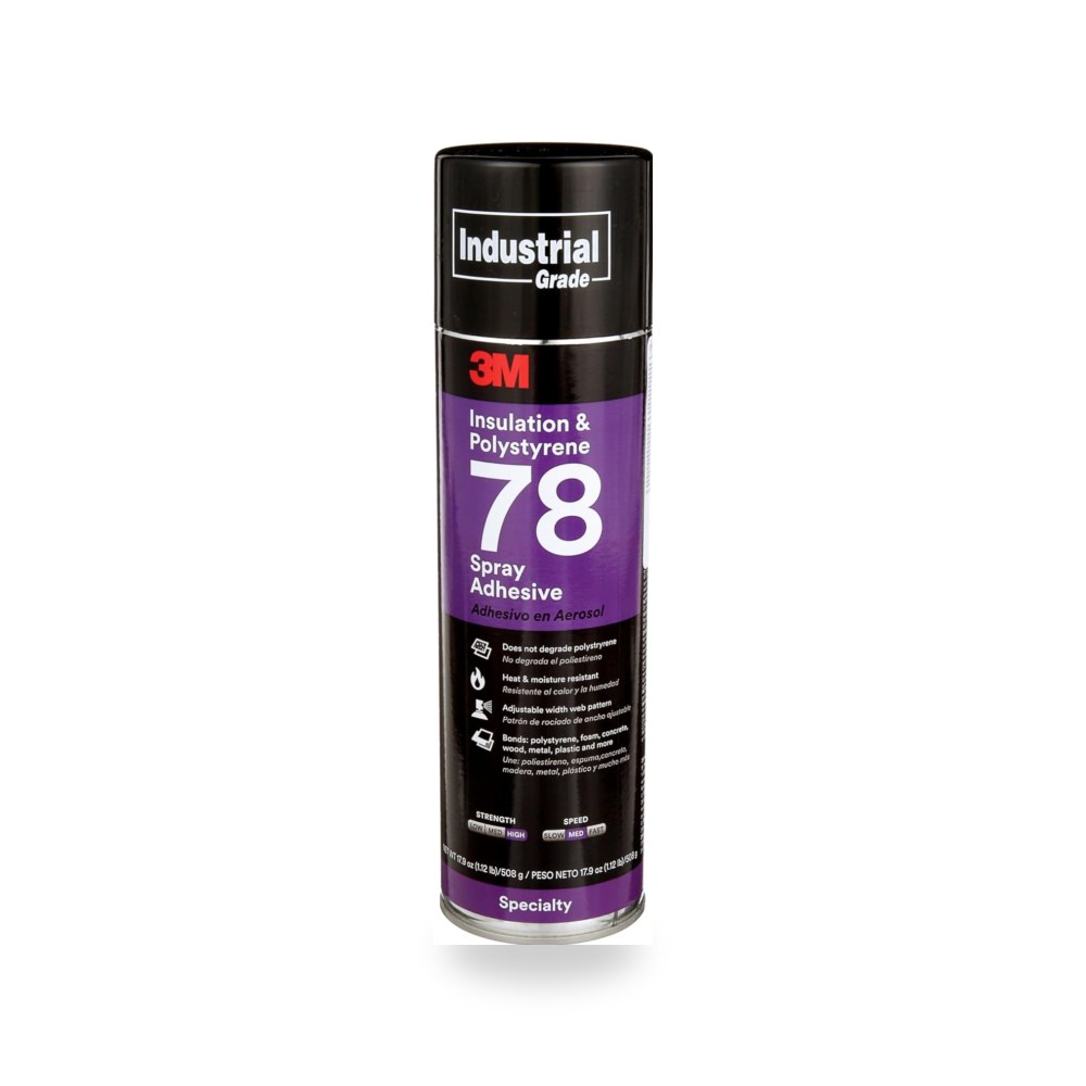 3M Spray Adhesive Insulator, Shfaf 17 Awnsh Rghwh Albwlystryn 78