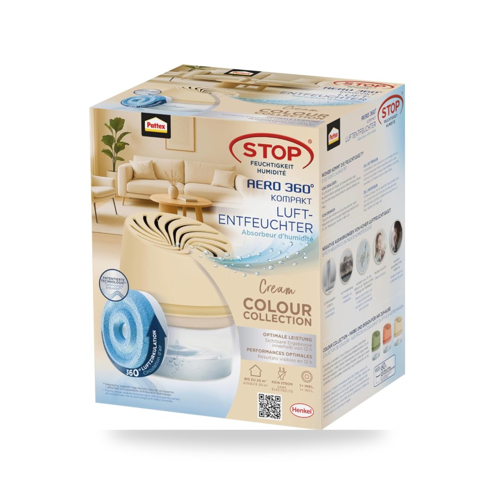باتيكس Aero 360° Compact Dehumidifier البيج القسم: المواد
