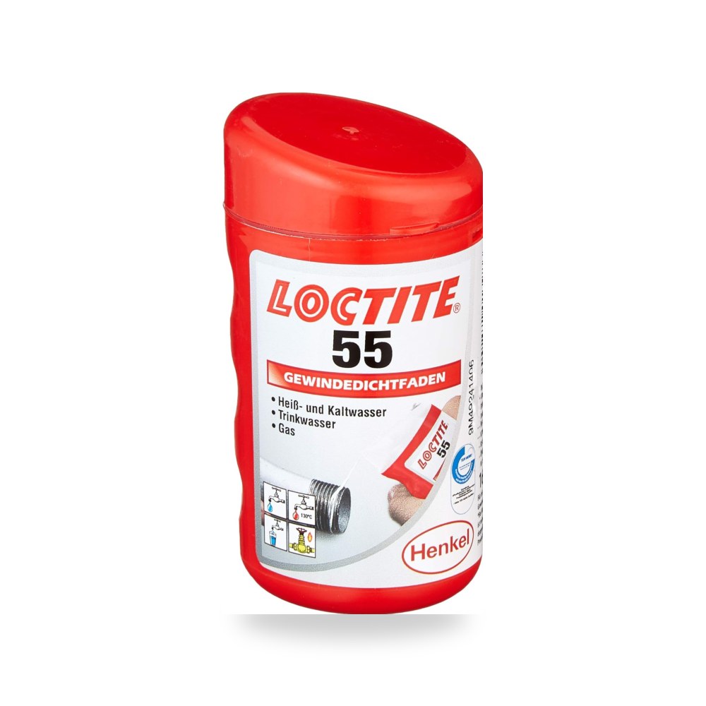 150 متر من سلك لوكتايت 55 لاغلاق الانابيب لاصلاح تسرب