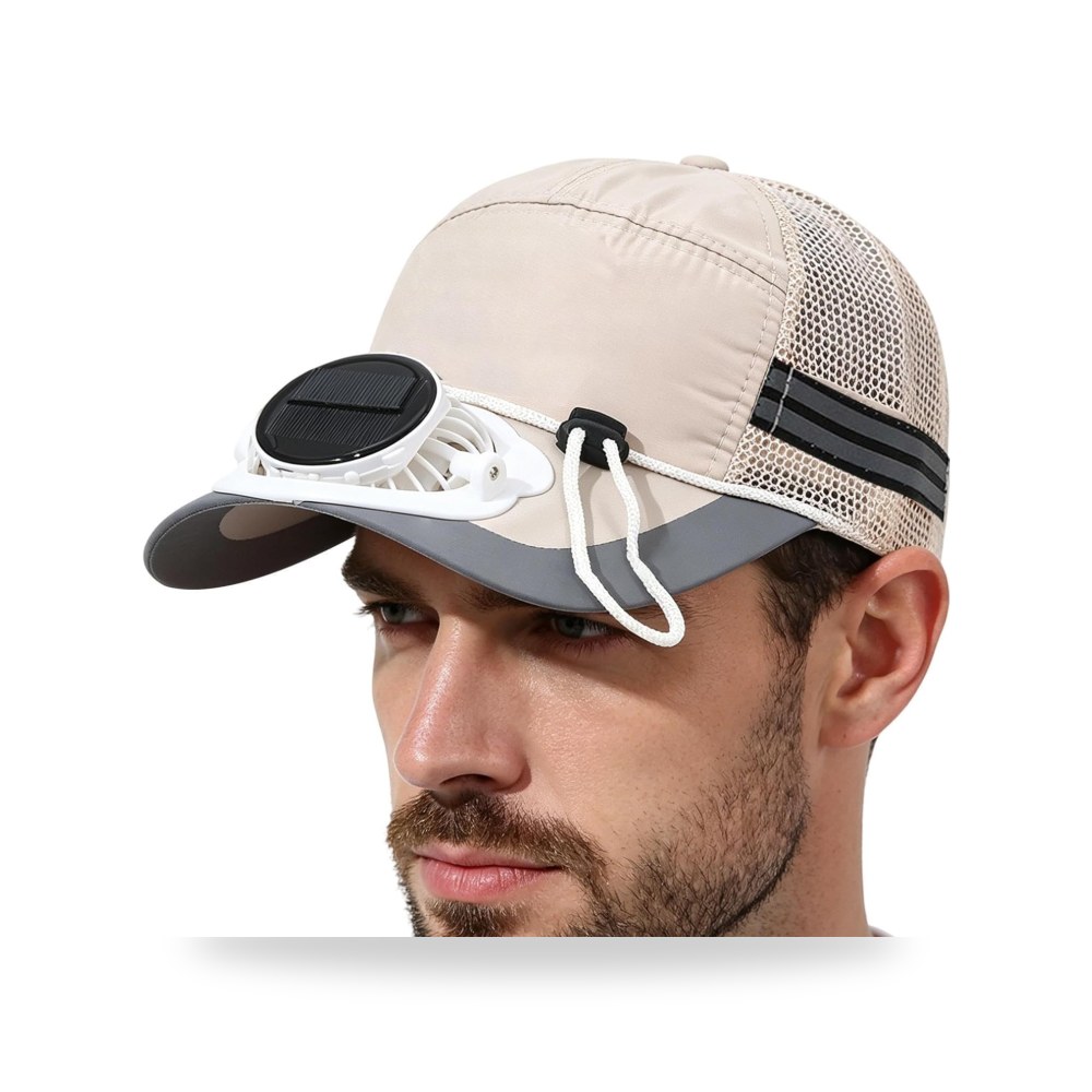قبعات مروحة تعمل بالطاقة الشمسية ل 3 سرعات
