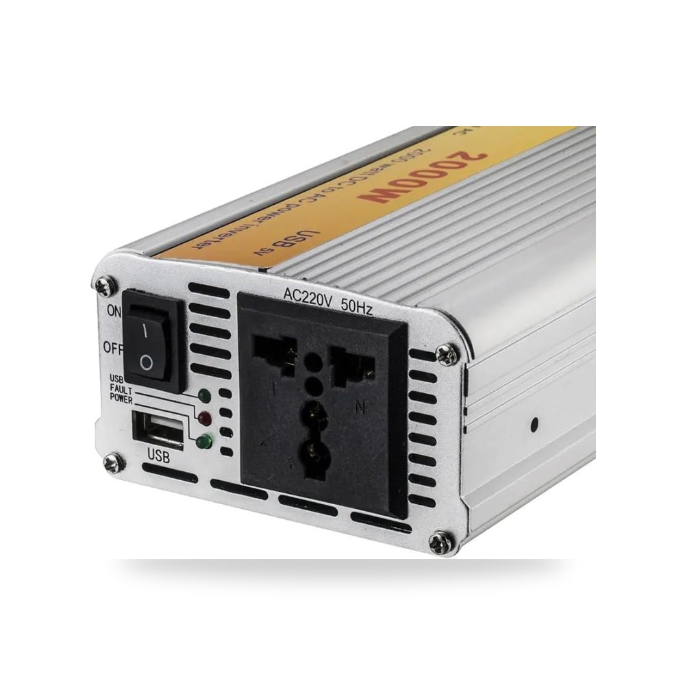 محول طاقة كهرباء للسيارة من 12v الى 220v بقوة دينكس DENX DX129 موديل DX129