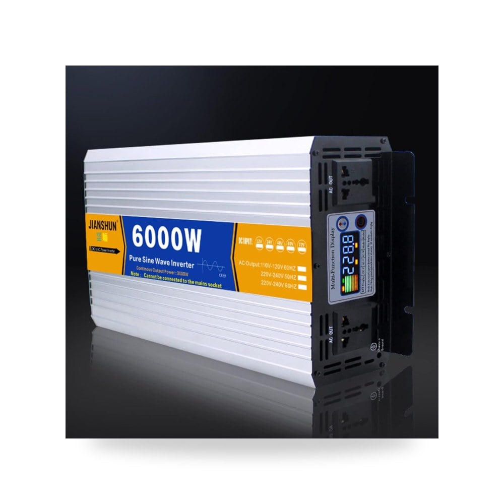 محول 5000 واط 6000 واط 8000 واط بيور Sine موديل 110v-220v