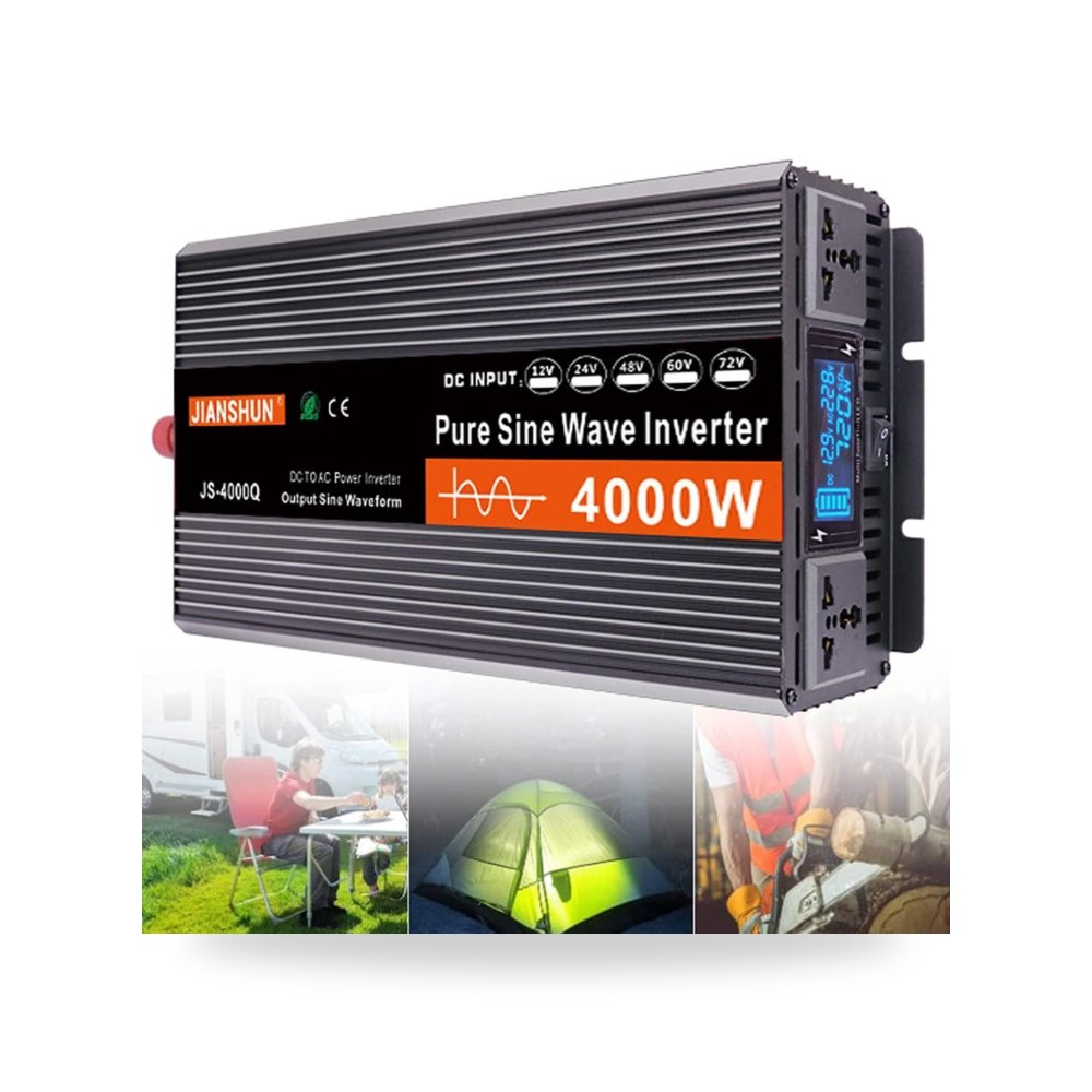 المولدات الكهربائية ومحطات الطاقة الشمسية موديل 4000W-12Vto220V
