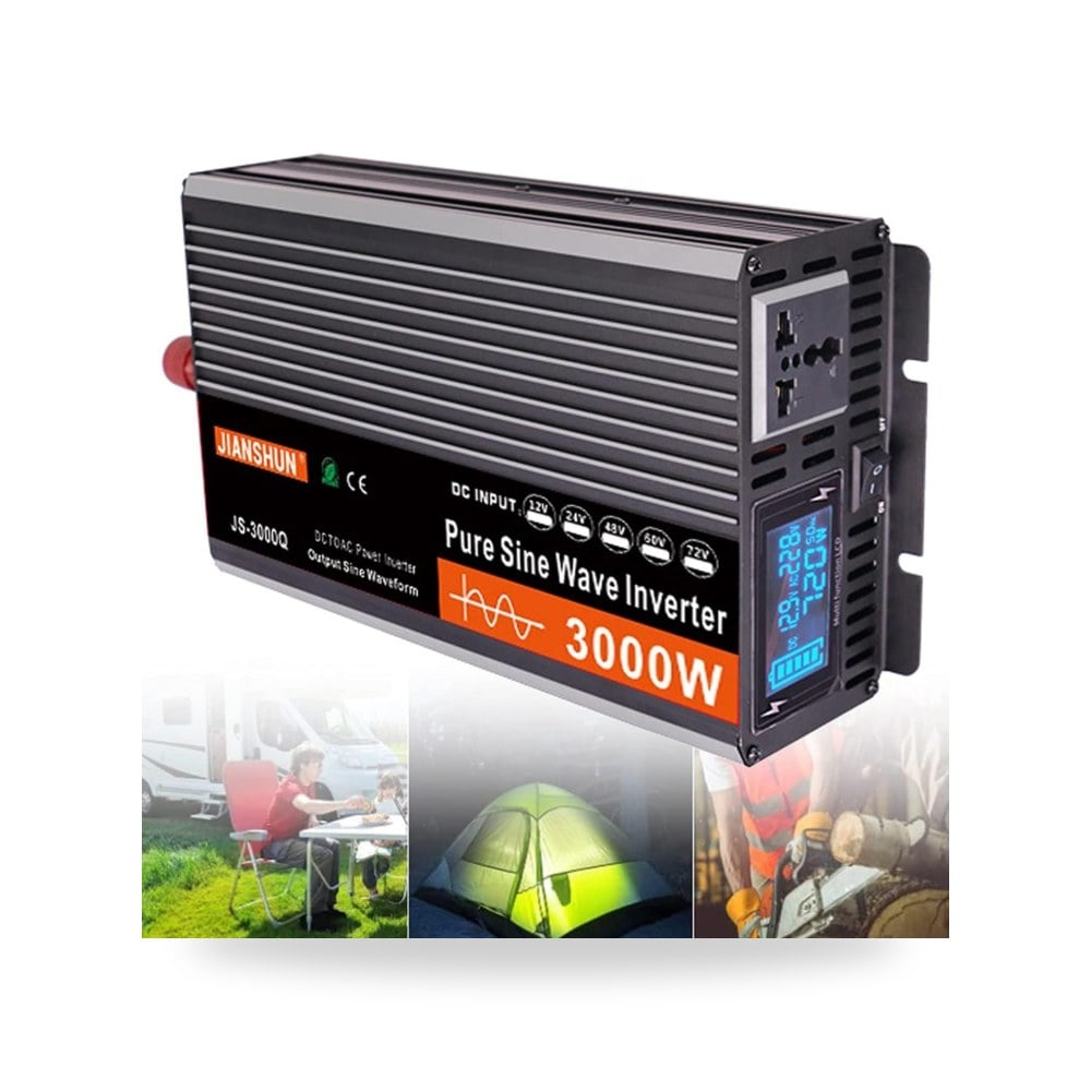 المولدات الكهربائية ومحطات الطاقة الشمسية موديل 3000W-24Vto220V