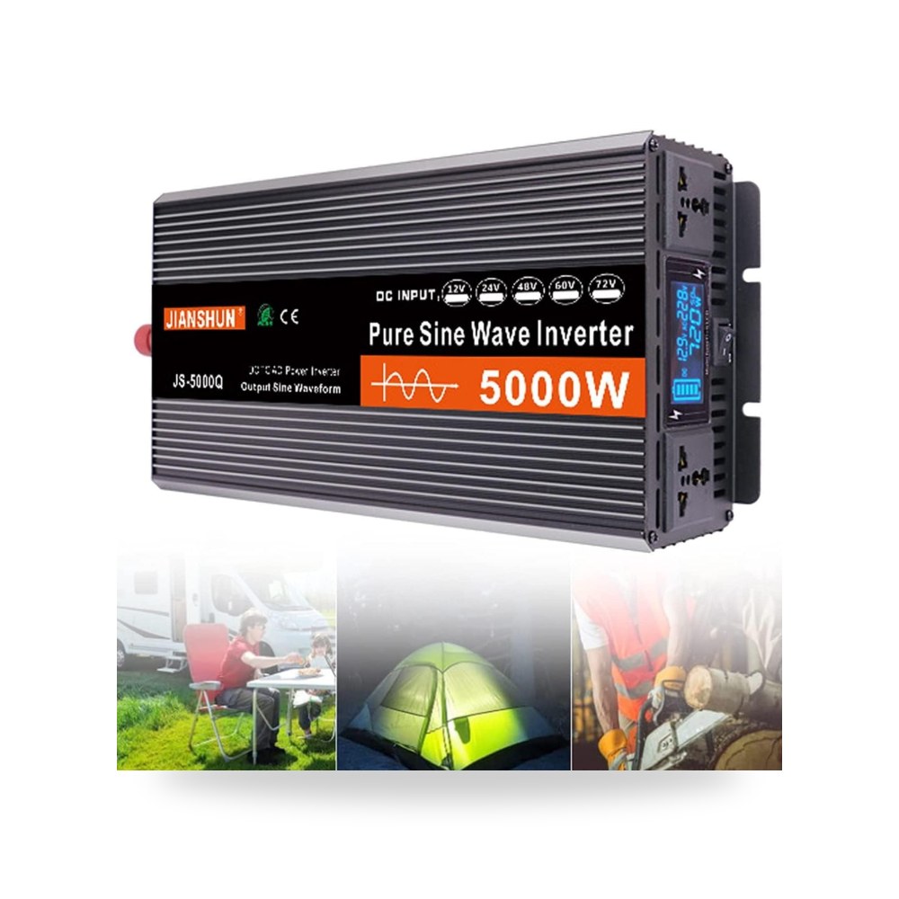 المولدات الكهربائية ومحطات الطاقة الشمسية موديل 5000W-24Vto110V