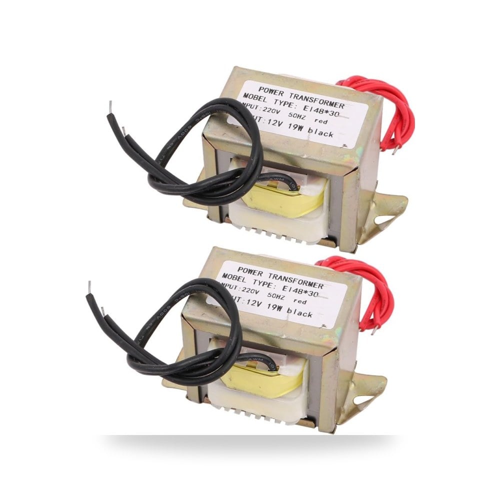 محول ايكسيت قطعتان توزيع كهربائي مدخل 220 موديل EI-48