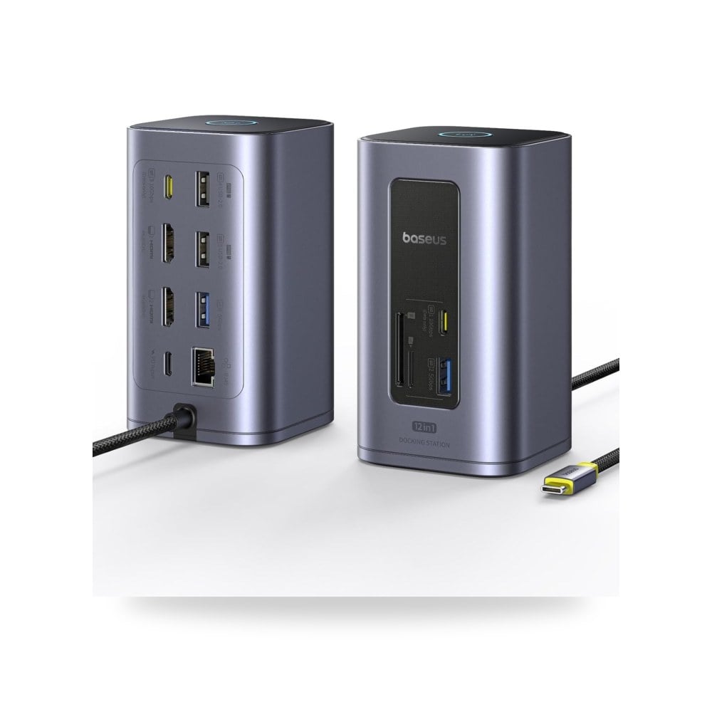 باسيوس قاعدة شحن USB-C من نوموس اير 12 في 1، قاعدة شحن 2