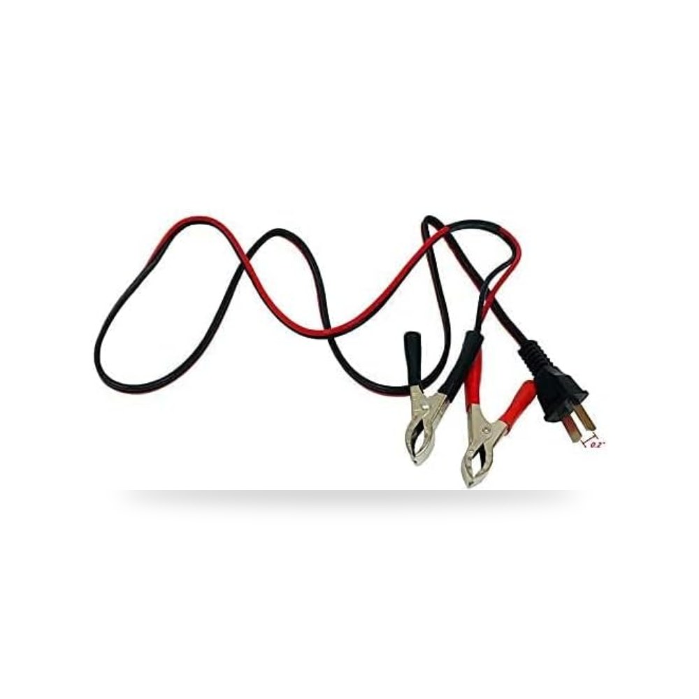 كيبل شحن بطارية 12 فولت تيار مستمر 15AWG 1.27 متر 8-15