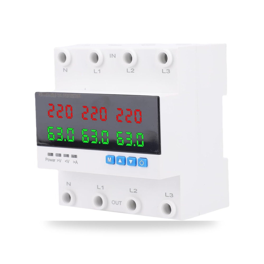 مفتاح نقل الطاقة الاوتوماتيكي ATS 63A 4P 3PH مع حماية من بادافاسي