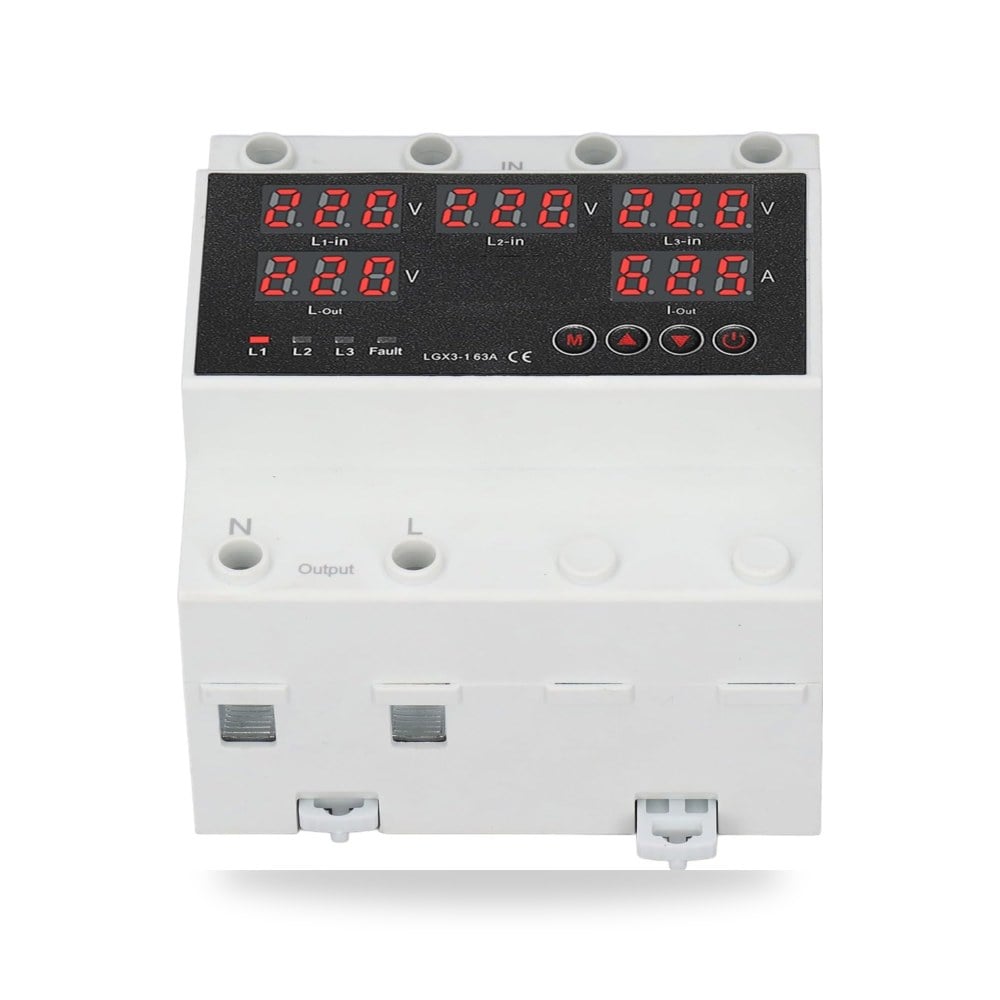 مفتاح نقل تلقائي لمحول المولد من زوميوزي، واقي جهد قابل موديل AC220V