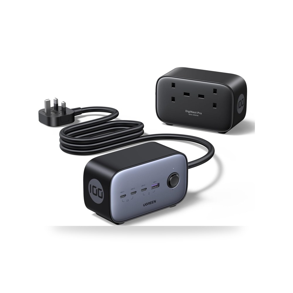 مقياس شاحن USB C 100 واط، محطة شحن 6 × 1 يوجرين