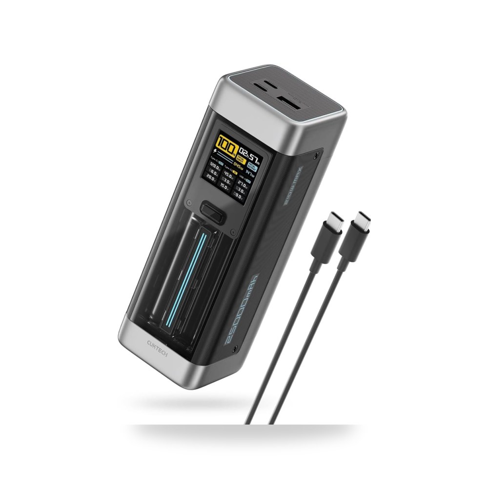 بطاريات باور بانك 20 بقدرة 210W و25000mAh و3 الطيران