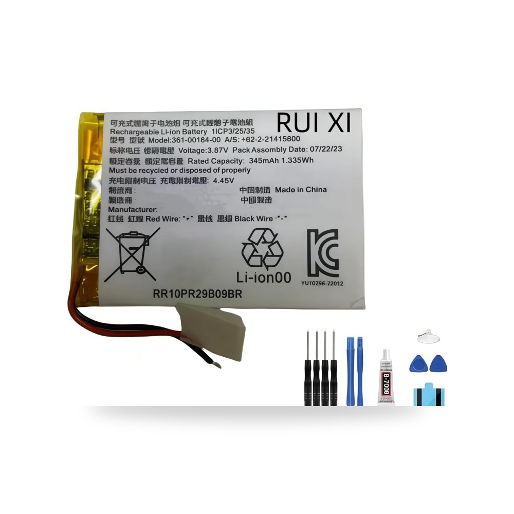 بطاريات بطارية متوافقة مع ساعة جارمين RUI XI
