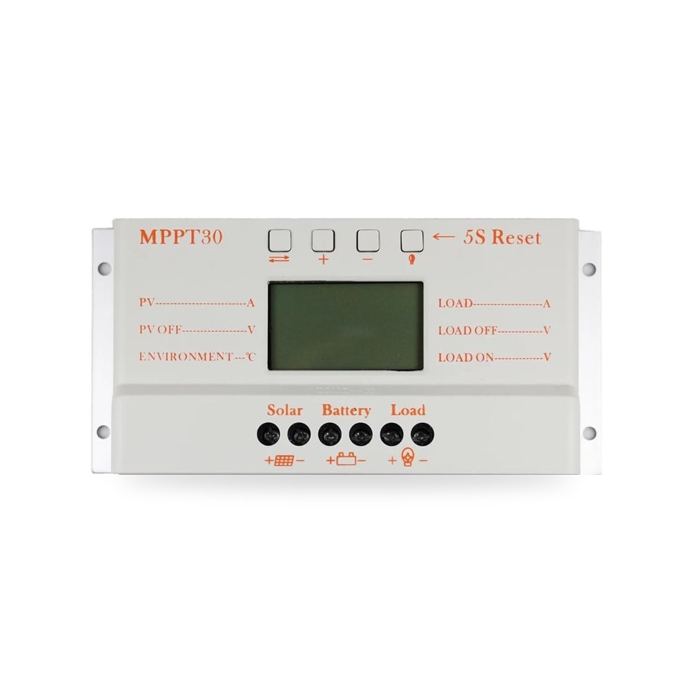 جهاز 30A MPPT الشمسية جهاز التحكم في الشحن