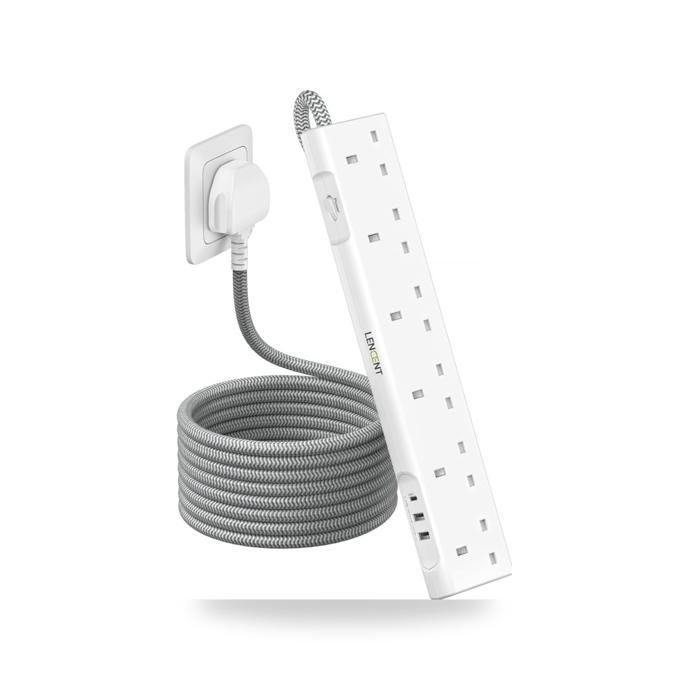 مقياس وصلة تمديد مع منفذ USB C، 3250 واط 13 لينسينت موديل USB-C