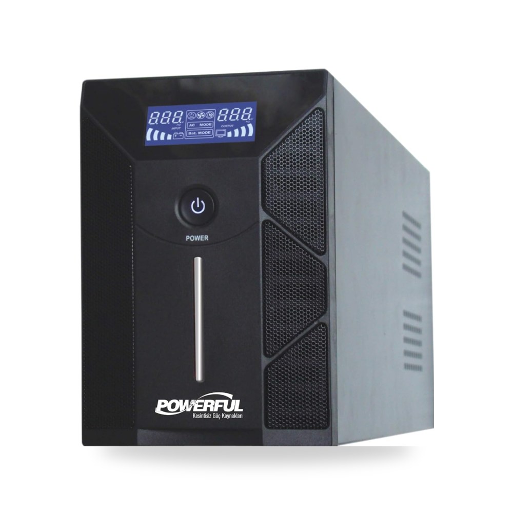 باورفول 3000VA 3KVA 1800W LCD لوحة امدادات