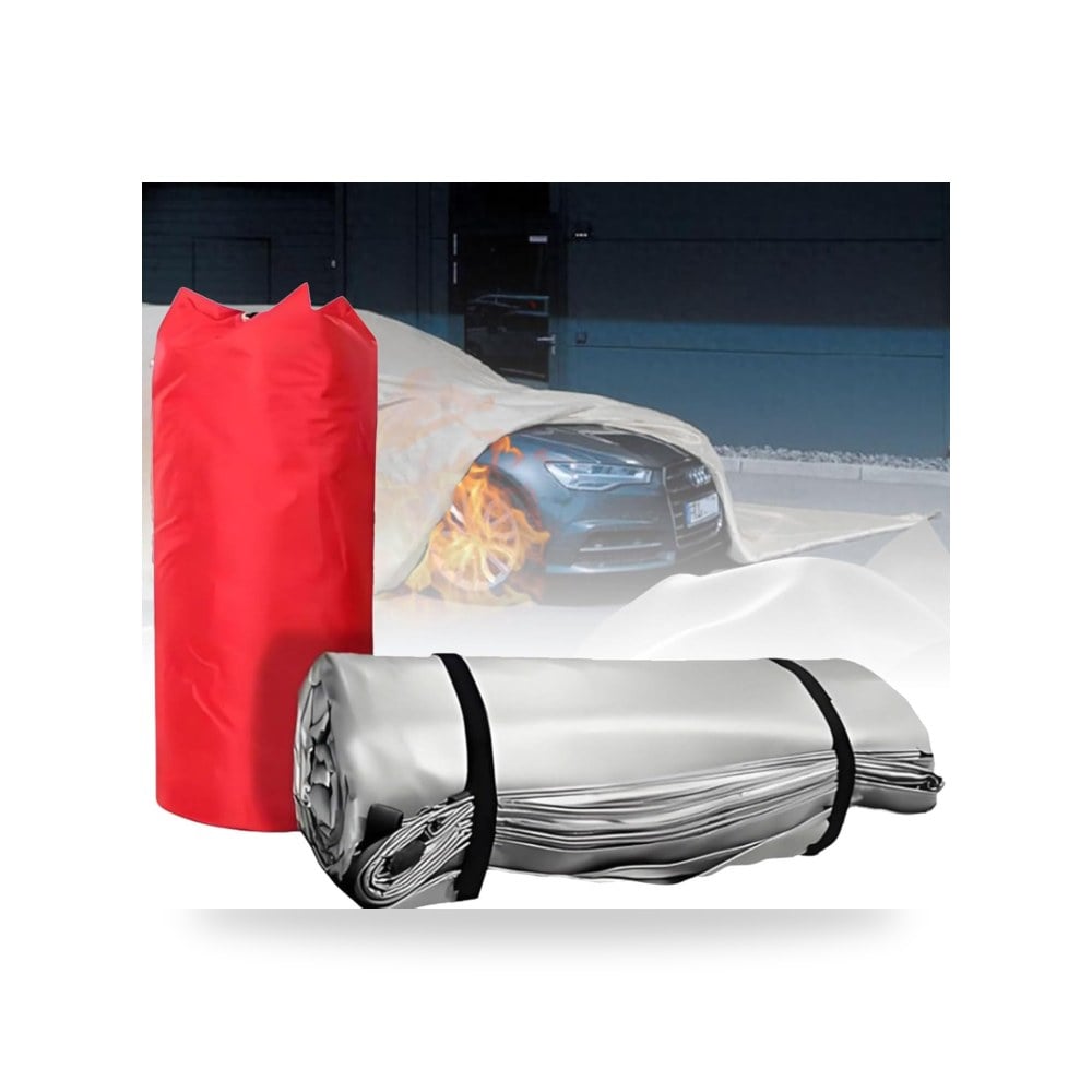 بطانيات الحريق زجاج 1100 موديل Flame موديل Flame-Retardant (كود: 665768)