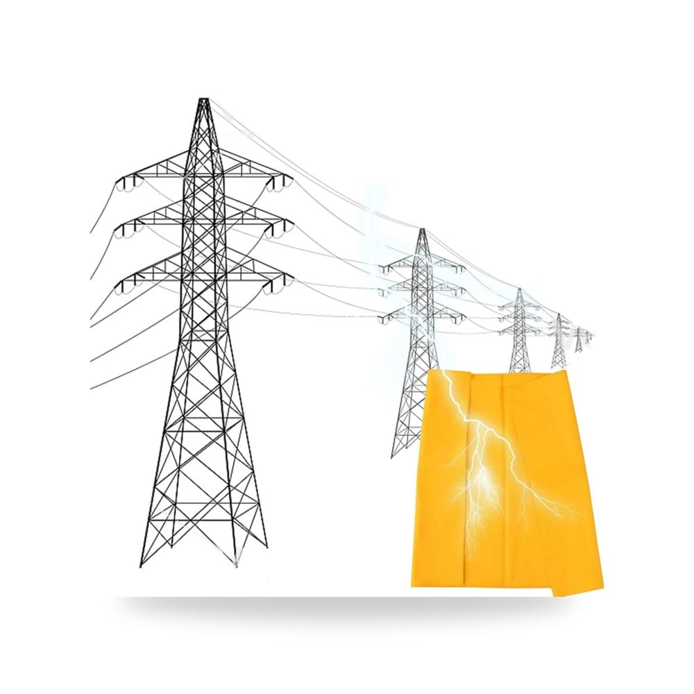 بطانيات الحريق ريزن 19.6 بوصة 10KV