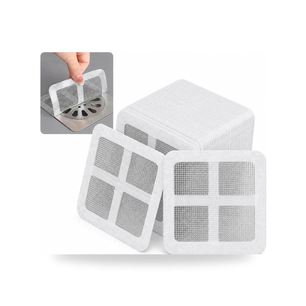 مصفاة حوض الاستحمام للاستعمال مرة واحدة، فلتر (50 قطعة)