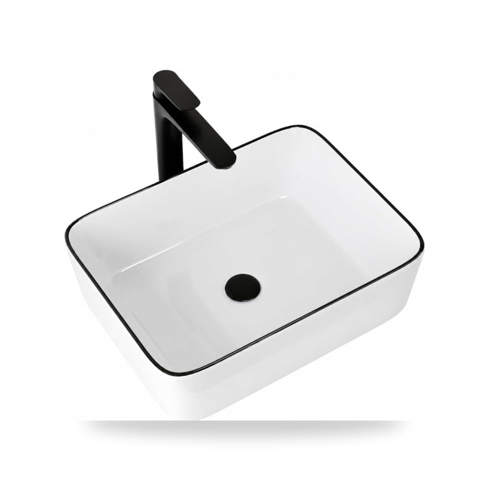 حوض حمام من دير فالي DV-1V0002 مقاس 19 انش × 15 انش، حوض