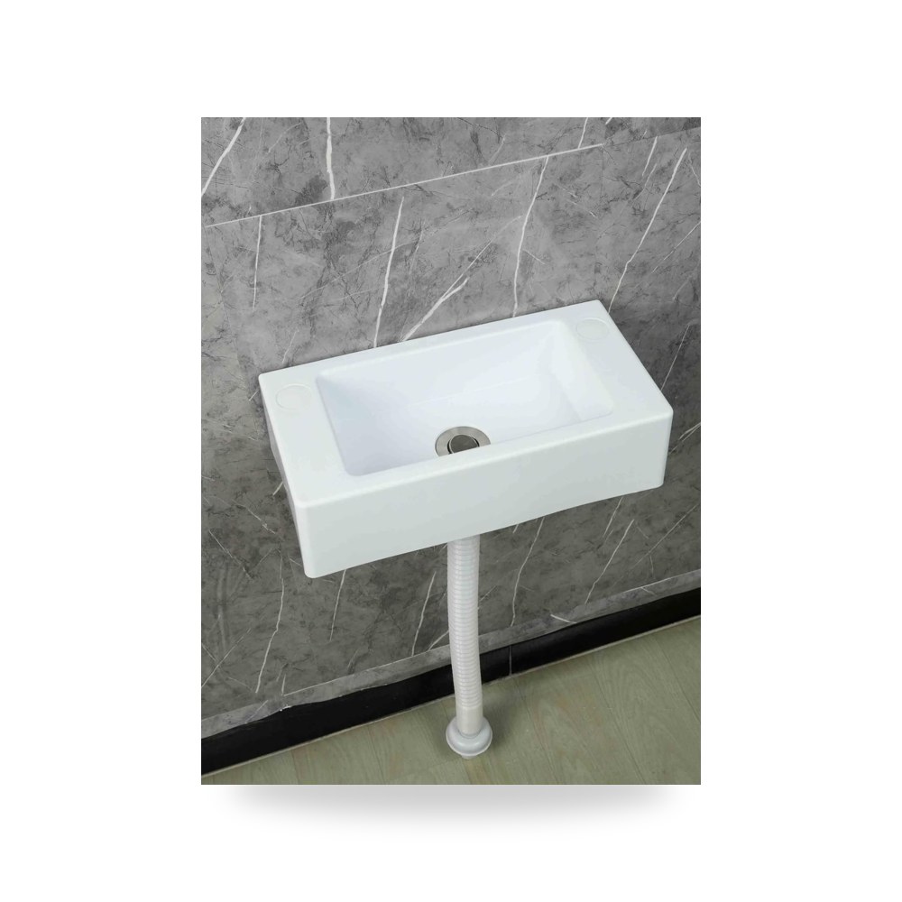 تركيبات الغسيل والمرافق ريزن بيج 40x20x11cm موديل Space-Saving