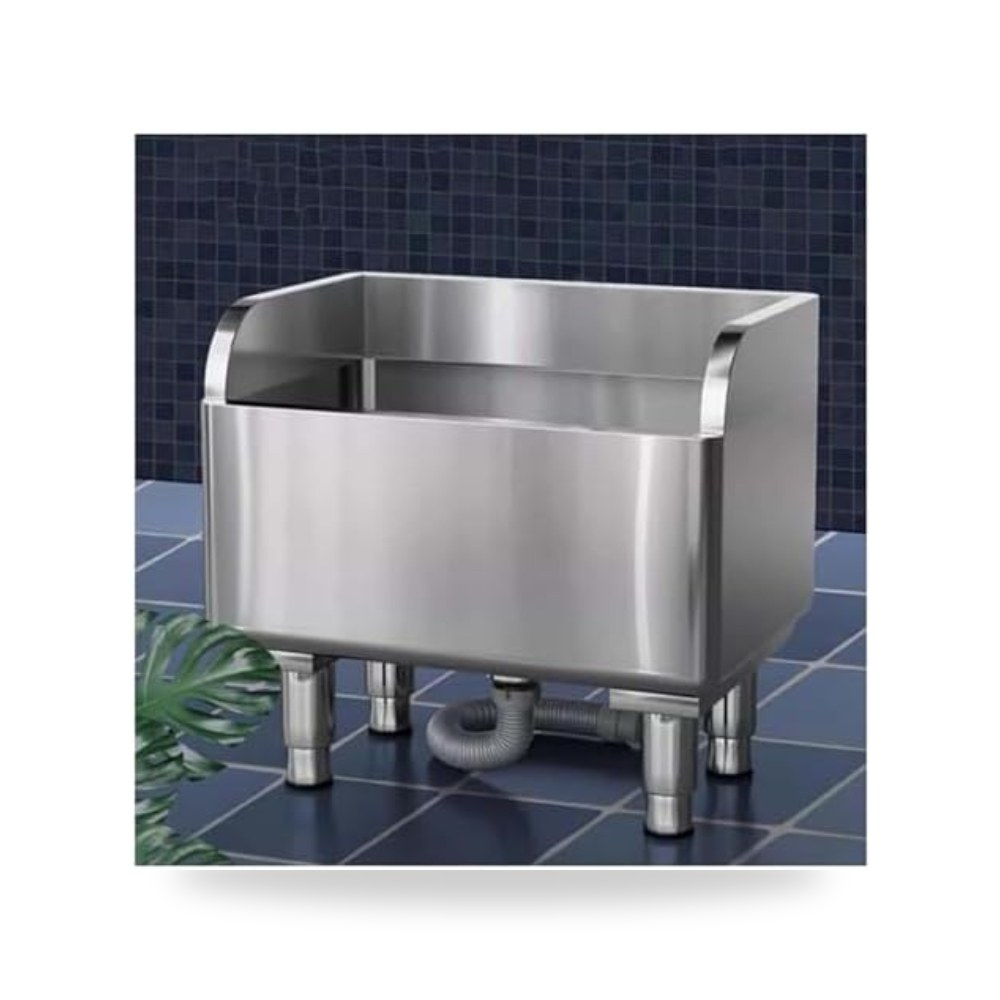 تركيبات الغسيل والمرافق صلب فضي Silver موديل Heavy-Duty
