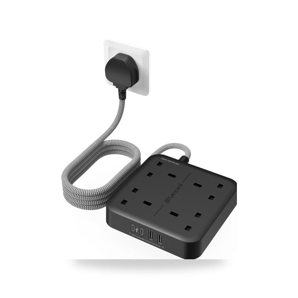 مقياس وصلة تمديد مع منفذ يو اس بي نوع سي موديل USB-A