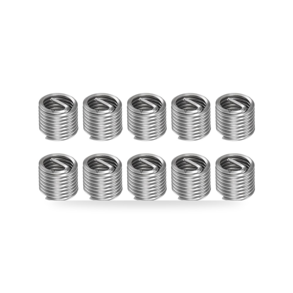 حشوات الاسلاك M10 × 1.5 1.5D 304 من الستانلس ستيل (10 قطعة)
