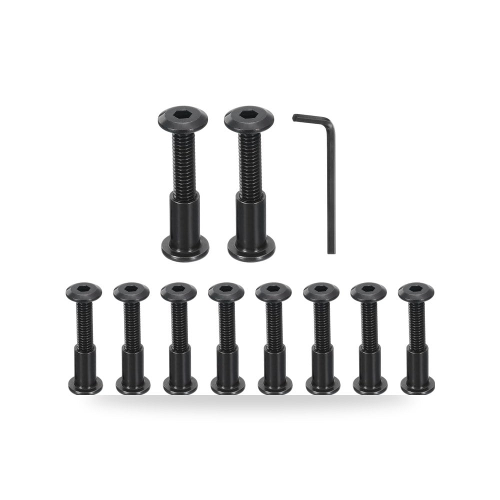 10 مجموعات M6 × 30 مم غطاء المقبس سداسي البراغي وصواميل